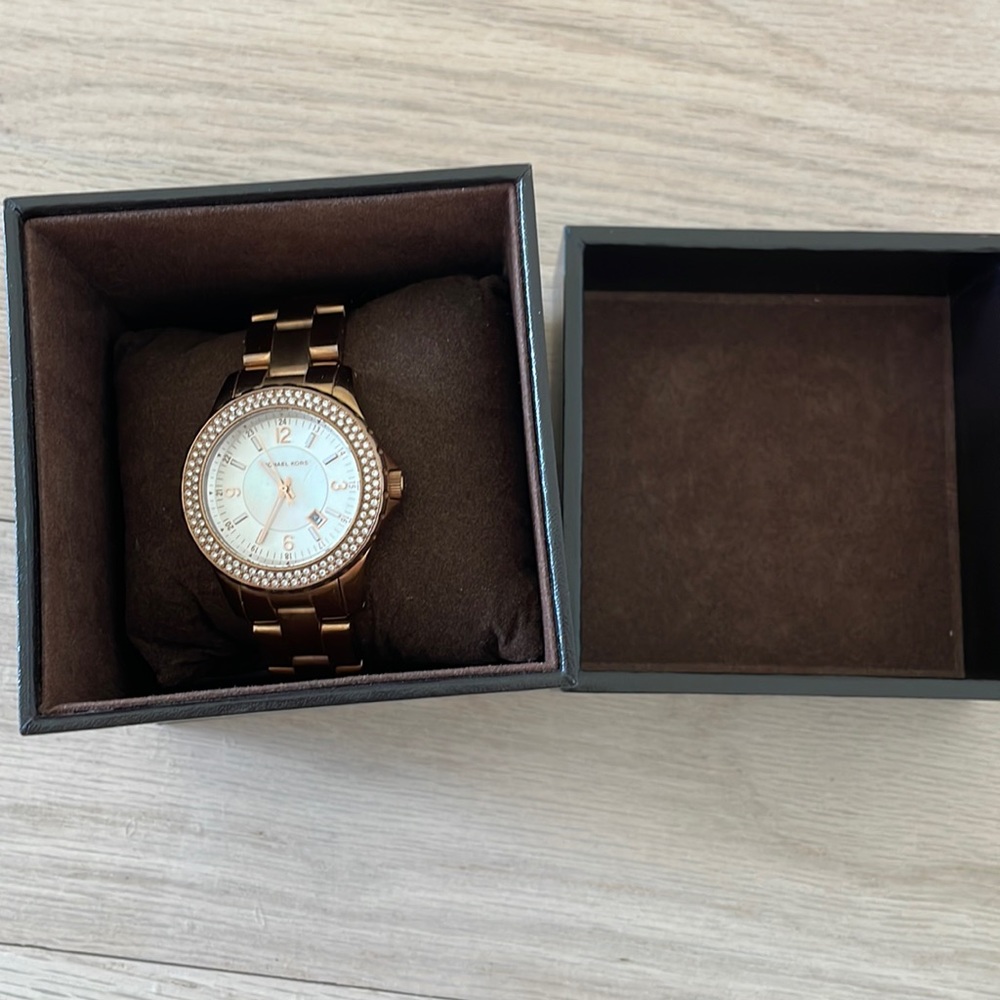 Michael Kors Rose Gold Watch